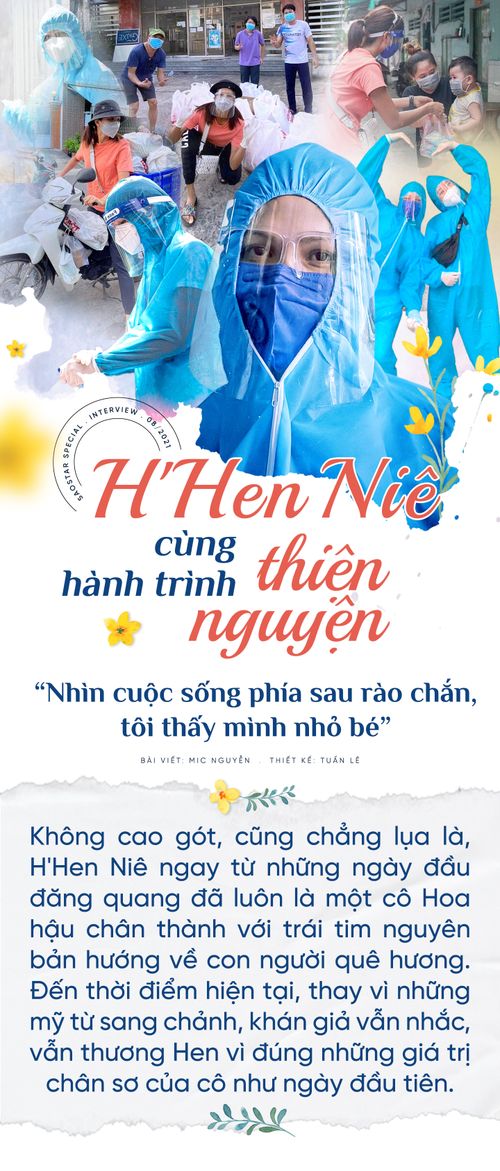 H'Hen Niê và trái tim thiện lành: Nhìn cuộc sống phía sau rào chắn, tôi thấy mình nhỏ bé!