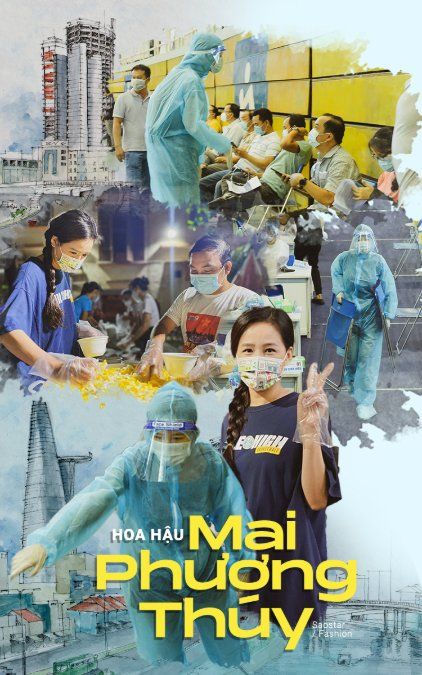 Mai Phương Thuý: Mặc đồ bảo hộ đi chống dịch tôi như một ông cao to ít ai nhận ra, rất thú vị!