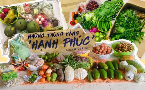Thùng hàng 'hạnh phúc' của những người con xa quê mắc kẹt tại Sài Gòn