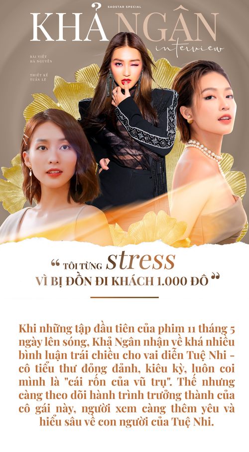 Khả Ngân: 'Tôi từng stress mấy ngày liền vì bị đồn đi khách 1000 đô, đã đồn sao không đồn nhiều hơn'