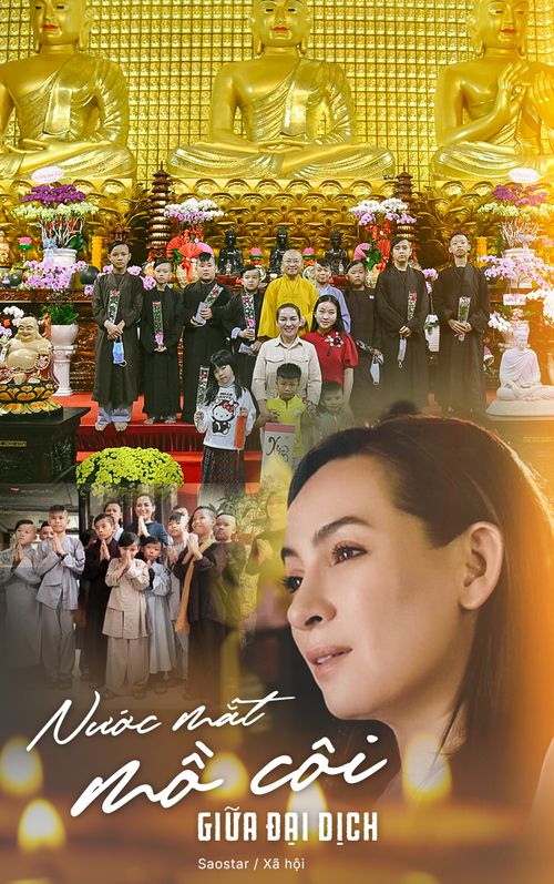 Nước mắt mồ côi giữa đại dịch và trái tim của một người mẹ