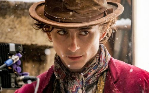 'Bé đào' Timothée Chalamet cực bảnh tỏn với tạo hình mới trong 'Wonka'