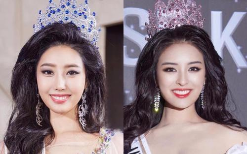 Miss Universe và Miss World Hàn Quốc như 2 giọt nước, fan tròn mắt: Thẩm mỹ cùng nhau sao?