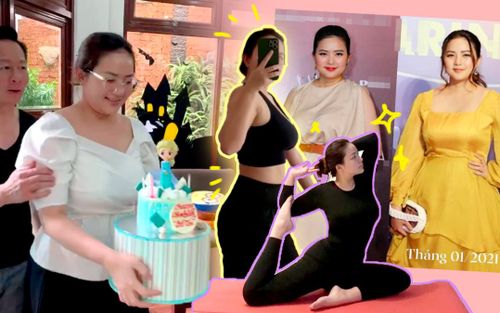 Người mẫu Phan Như Thảo khoe giảm được 11 kg, đến Trang Trần cũng vào khen ngợi