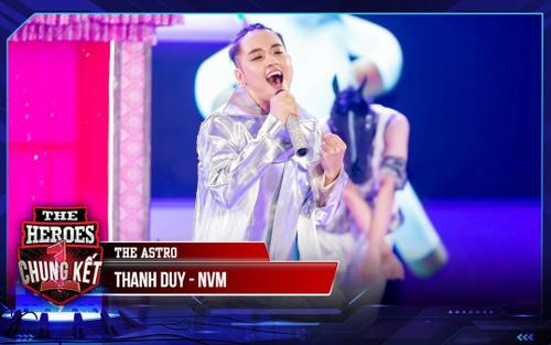 Chiến binh Thanh Duy được nhận xét là dũng cảm khi dám thể hiện nét riêng, đến đây để là chính mình