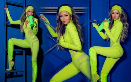 H'Hen Niê hóa siêu nhân xanh chuối quyến rũ nhưng ý tưởng bộ đồ làm fan muốn 'xỉu ngang'