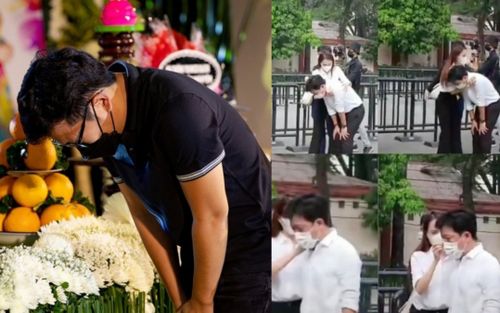 Trường Giang hai lần ngã quỵ trước di ảnh của đồng nghiệp, ai nhìn thấy cũng nghẹn ngào
