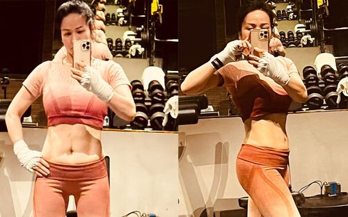 Không phải sao nam, chính Nhật Kim Anh mới là người vừa khoe bụng 6 múi khiến Trang Trần phải lên tiếng