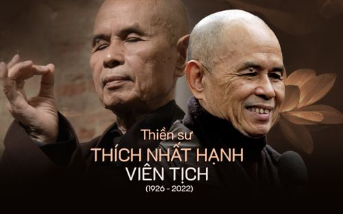Thiền sư Thích Nhất Hạnh viên tịch sau 95 năm trụ thế