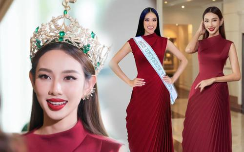 Miss Grand Thùy Tiên được khen 'ăn đứt' Kim Duyên khi mặc cùng một chiếc váy