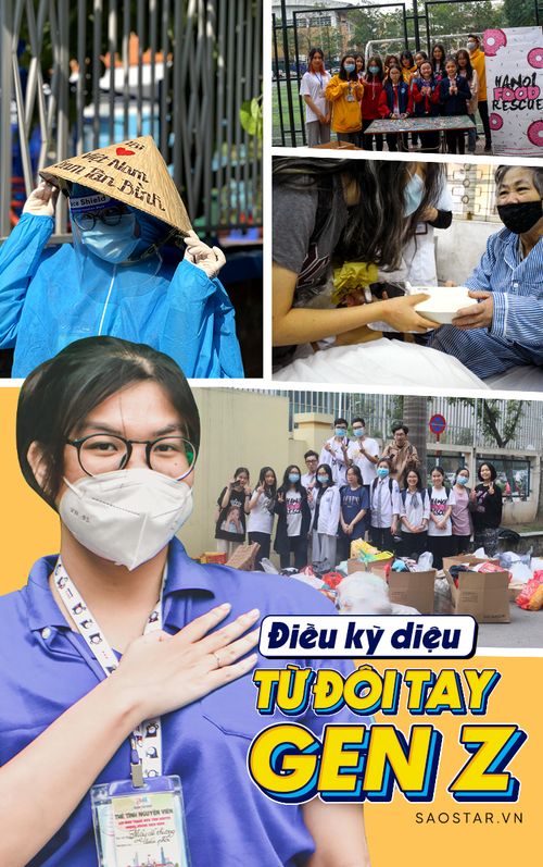 Điều kì diệu từ đôi tay Gen Z: Gieo yêu thương trong những ngày giông bão