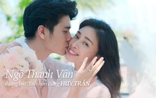 Ngô Thanh Vân chính thức thông báo lên xe hoa cùng Huy Trần