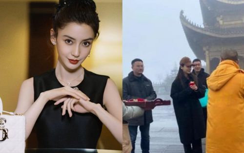 Hình ảnh Angelababy bị chụp lén 'leo thẳng' lên top Weibo, điều gì đã khiến netizen xôn xao bàn tán?