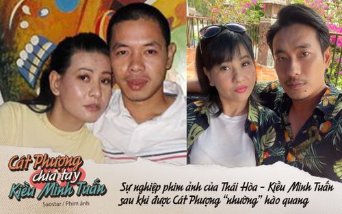 Thái Hòa - Kiều Minh Tuấn khi được Cát Phượng 'nhường' hào quang: Sự nghiệp phim ảnh lên như diều gặp gió