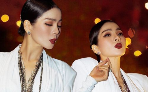 Diện style khoe trang sức nặng trĩu, cộng đồng mạng nhắn nhủ: 'Lệ Quyên nên chấm thi hoa hậu'