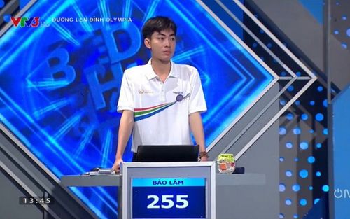 Nam sinh Quảng Bình xuất sắc giành vòng nguyệt quế cuộc thi tuần Olympia