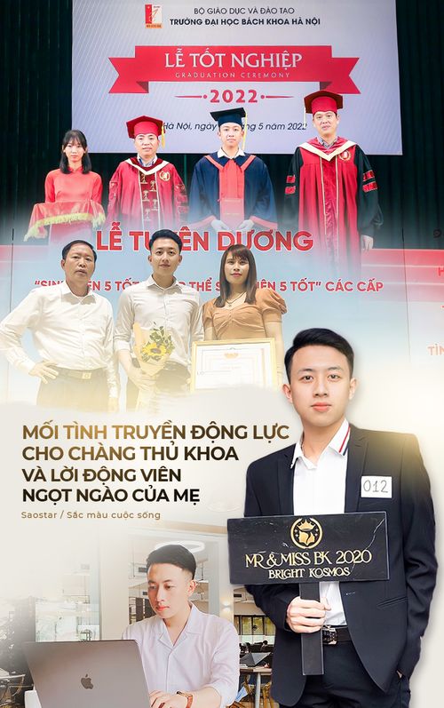 Mối tình truyền động lực cho chàng thủ khoa biết 3 thứ tiếng và lời động viên ngọt ngào của mẹ