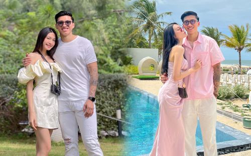 Thời trang couple của Đoàn Văn Hậu và bạn gái: Cứ xuất hiện là ton-sur-ton ăn ý