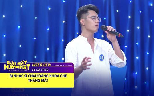 Châu Đăng Khoa chê thẳng mặt chủ nhân bản hit 'Bao tiền một mớ bình yên'
