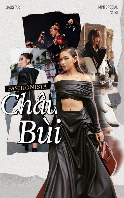 Fashionista Châu Bùi: 'Cá tính riêng là nguồn cảm hứng'