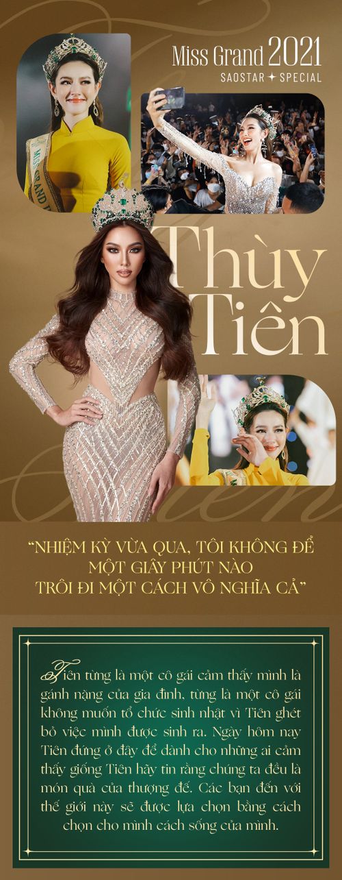 Miss Grand Thùy Tiên: 'Nhiệm kỳ vừa qua, tôi không để một giây phút nào trôi đi một cách vô nghĩa cả'