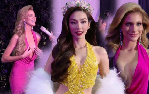 Thảm đỏ Miss Grand 2022: Thuỳ Tiên 'át vía' 'Búp bê Barbie' Venezuela với hình tượng như nữ hoàng