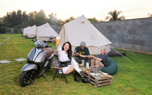 Cùng Hàn Hằng lên dây cót trải nghiệm glamping sang-xịn-mịn