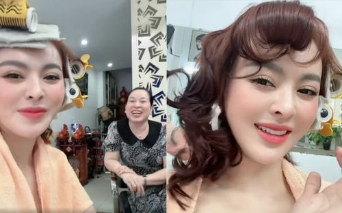 Trang Nemo tươi rói đi làm tóc mới chỉ 70K, được khen trẻ như 20 tuổi