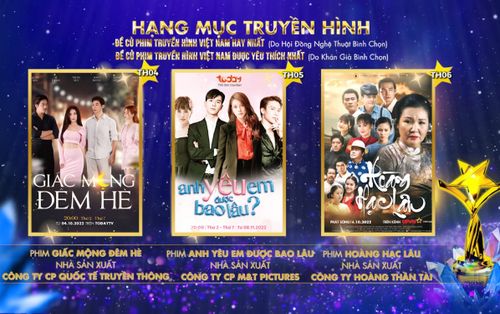 Kịch tính cuộc đua phim Truyền hình tại Ngôi Sao Xanh 2022, 15 bộ phim góp mặt với hơn 140 đề cử