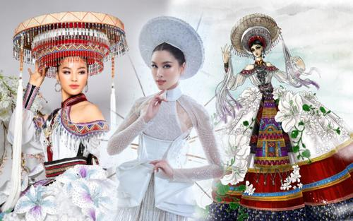 National Costume của Quỳnh Nga lỡ hẹn tại Miss Charm: 'Bánh tráng' phải gọi bằng chị vì quá đỉnh