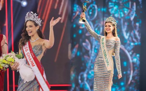 Đương kim Miss Grand chúc mừng Tân Miss Charm đăng quang: Cẩn thận bị tước vương miện chị ơi!
