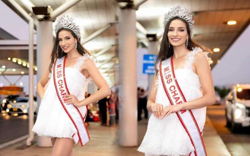 Tân Miss Charm Luma Russo ngày trở về nước: Thời trang sân bay cần được cải thiện gấp!