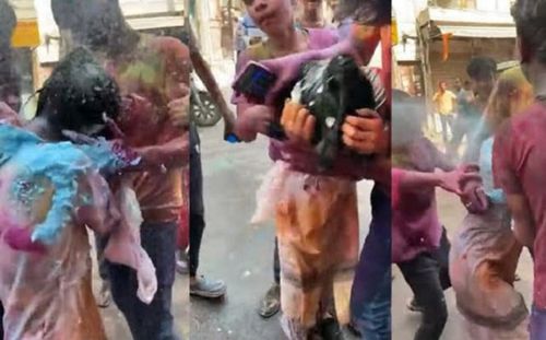 Lợi dụng lễ hội, 3 thanh niên sàm sỡ, giở trò đê hèn với nữ du khách Nhật