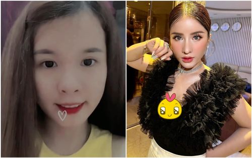 Loạt ảnh thời chưa phẫu thuật thẩm mỹ của Bà Nhân Vlog được 'khui' lại, nhan sắc thế nào mà CĐM tiếc nuối