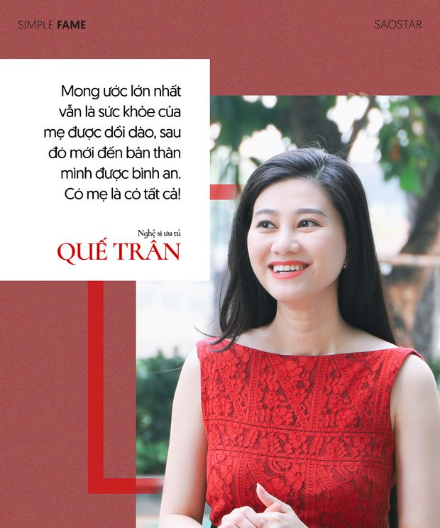 NSƯT Quế Trân: 'Tết đến vẫn 'thưa ba, con đi hát' và mong ước sức khỏe mẹ dồi dào' Ảnh 12