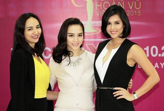 Á hậu Thiên Lý đọ dáng Hoàng My, Ngọc Diễm