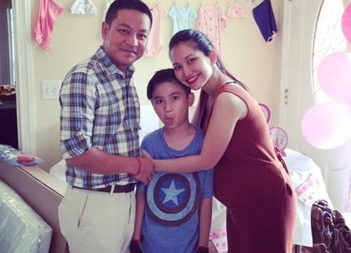 Kim Hiền sinh con gái thứ hai tại Mỹ