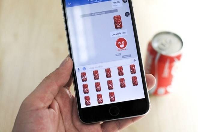 Sticker cảm xúc của Coca-Cola lập kỷ lục download trên Zalo