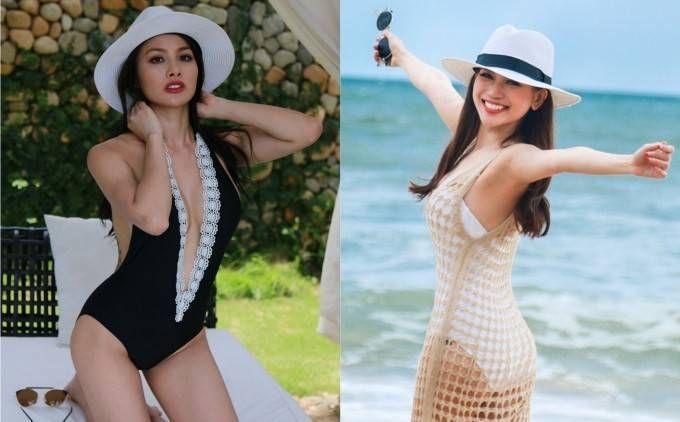 Trương Nhi, Sĩ Thanh khoe hình xăm, bốc lửa với bikini