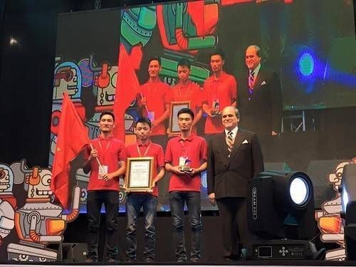 Việt Nam vô địch giải Robocon Châu Á - Thái Bình Dương 2015