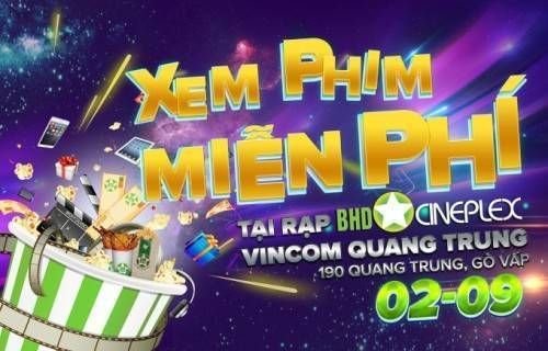 BHD Star Quang Trung tặng 100 vé xem phim miễn phí cho độc giả Saostar