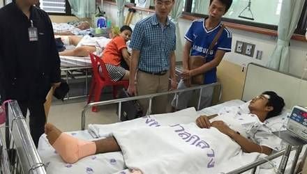 Một người Việt bị dập xương vì vụ nổ bom Bangkok