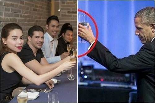 Hà Hồ đăng ảnh tổng thống Obama để đáp trả chỉ trích của anti-fan