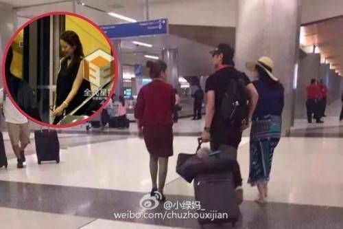 Chương Tử Di âm thầm sang Mỹ chờ ngày sinh nở