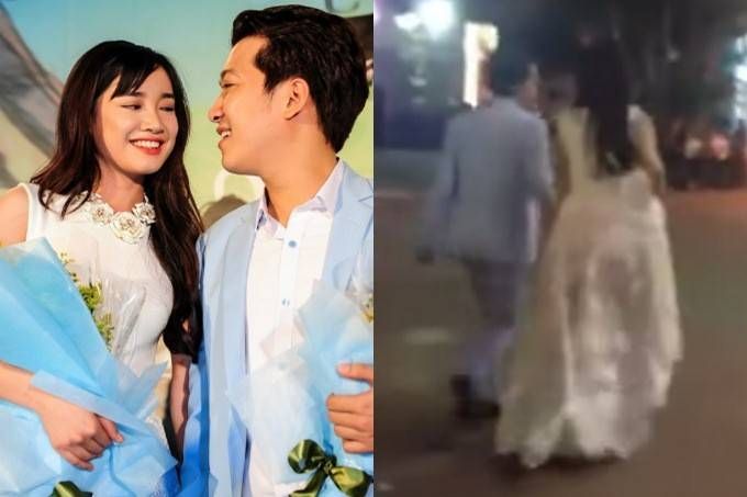 Clip độc quyền: Trường Giang tình tứ nắm chặt tay Nhã Phương