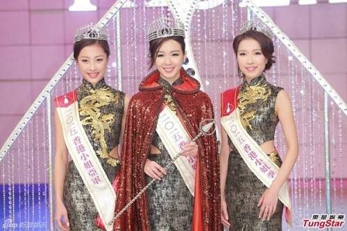Tân hoa hậu Hồng Kông 2015 gây tranh cãi vì chiều cao 1m63
