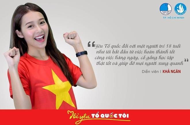 Hot teen Việt bày tỏ tình yêu Tổ quốc trong ngày Quốc khánh