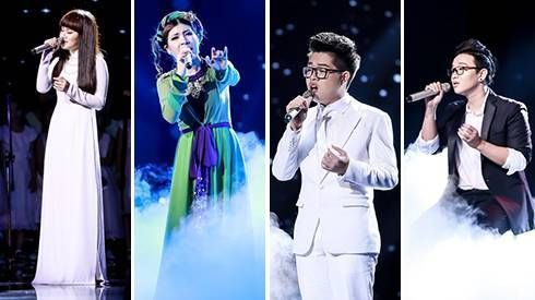 The Voice 2015: Đức Phúc, Hoàng Dũng, Yến Lê, Tố Ny vào chung kết!