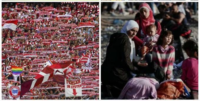 Hàng loạt câu lạc bộ chung tay ủng hộ dân tị nạn Syria