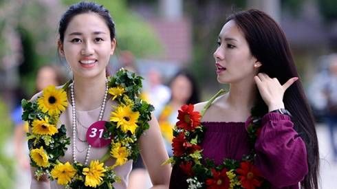 Dàn mỹ nhân Hoa hậu Hoàn vũ Việt Nam 'náo loạn' Nha Trang